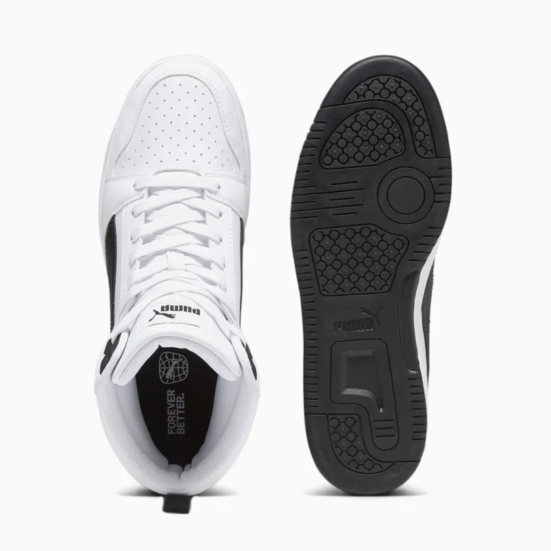 Puma Rebound Wit/Zwart (392326-02)
