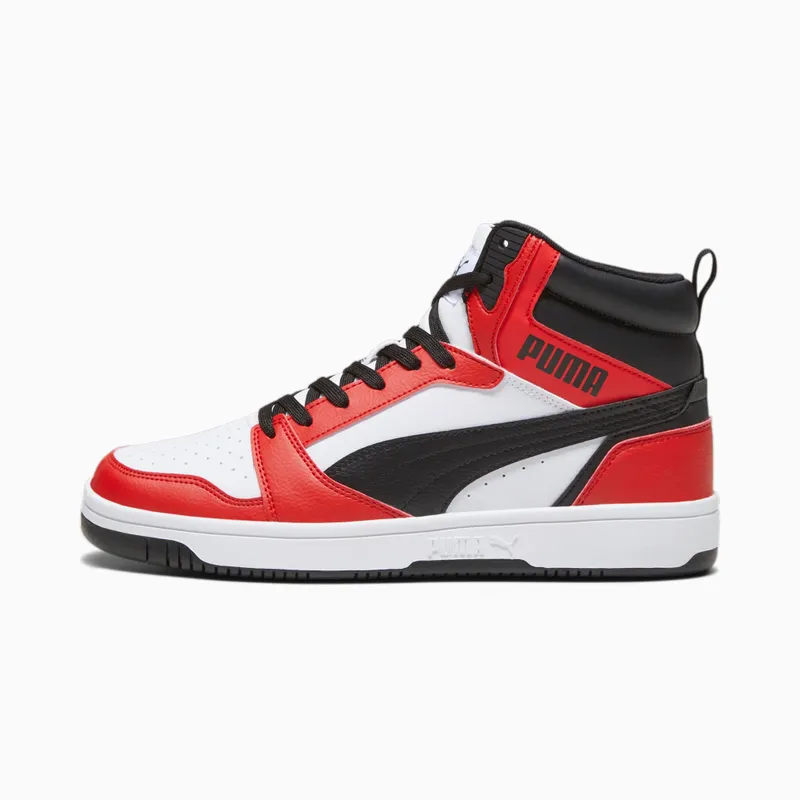 Puma Rebound Wit/Zwart/Rood (392326-04)