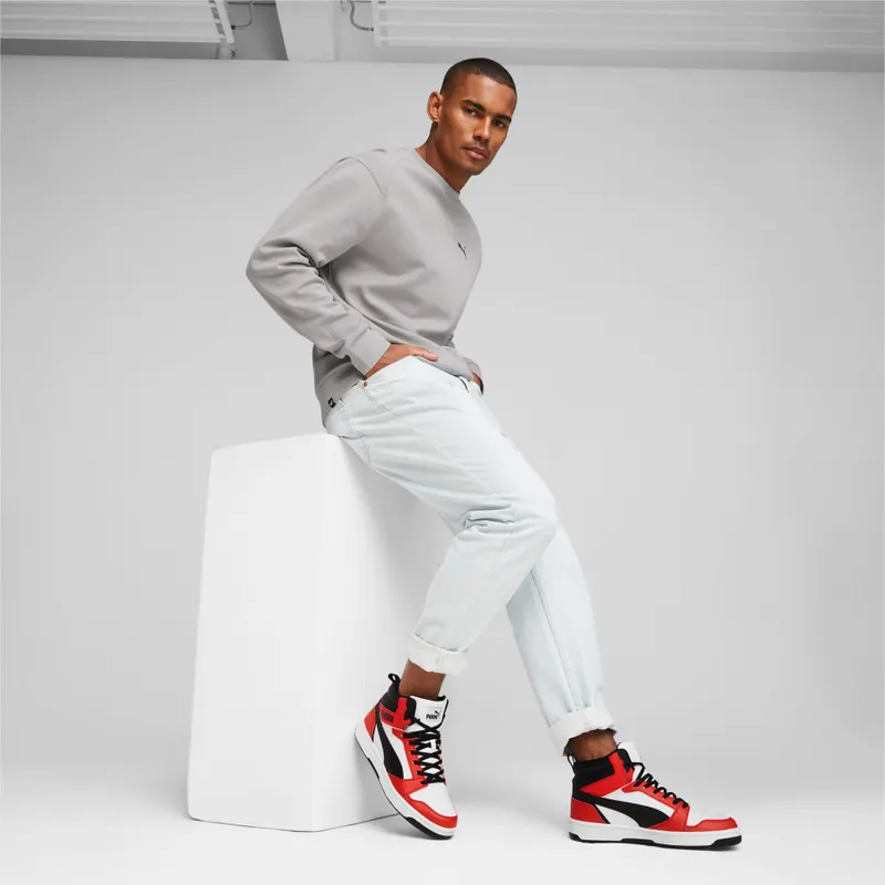 Puma Rebound Wit/Zwart/Rood (392326-04)