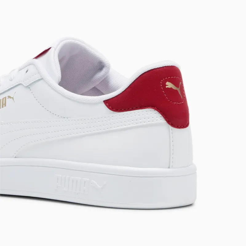 Puma Smash 3.0 L Goud/Rood/Wit (390987-17)