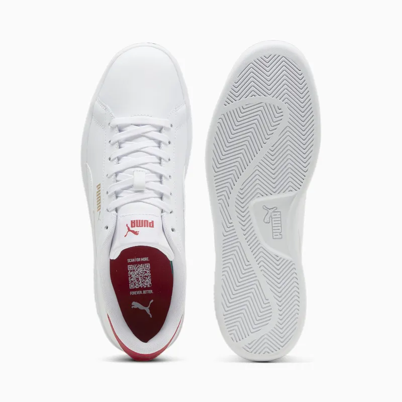 Puma Smash 3.0 L Goud/Rood/Wit (390987-17)