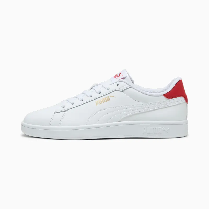 Puma Smash 3.0 L Goud/Rood/Wit (390987-17)