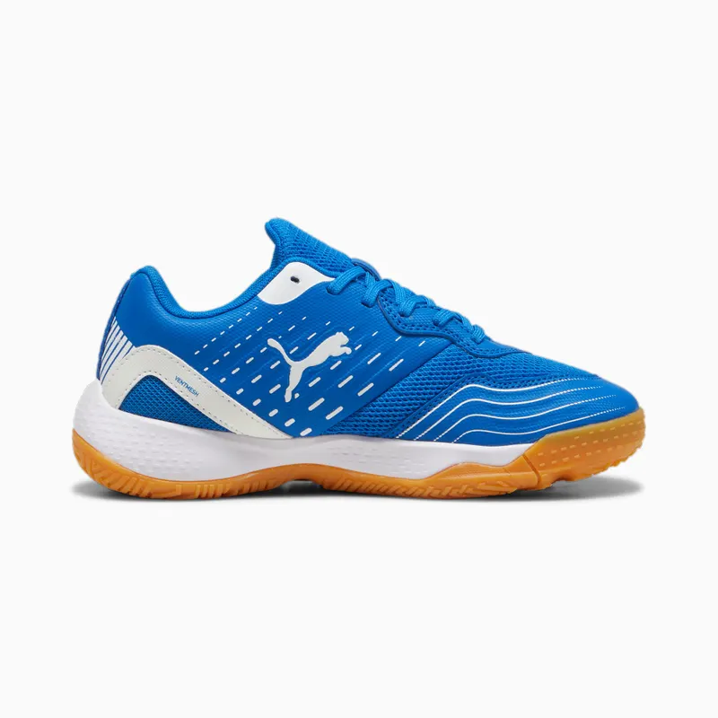Puma Solarflash III zaalschoenen Wit/Blauw (107851-03)