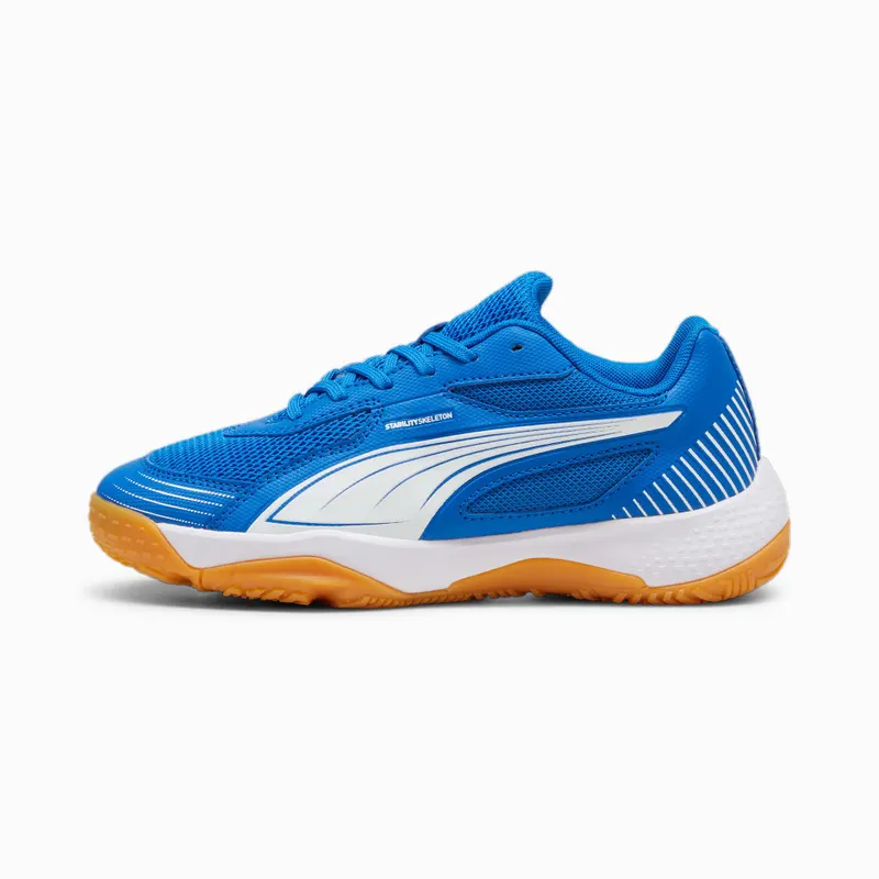 Puma Solarflash III zaalschoenen Wit/Blauw (107851-03)