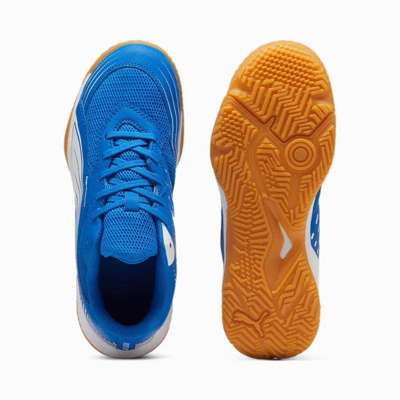 Puma Solarflash III zaalschoenen Wit/Blauw (107851-03)