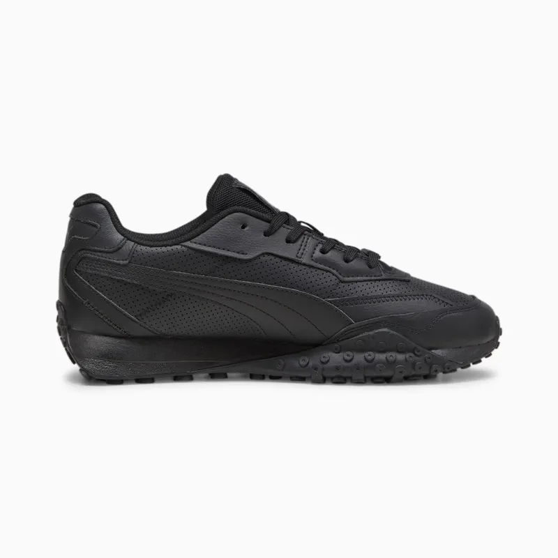 Puma Blacktop Rider leren Grijs/Zwart (393823-02)