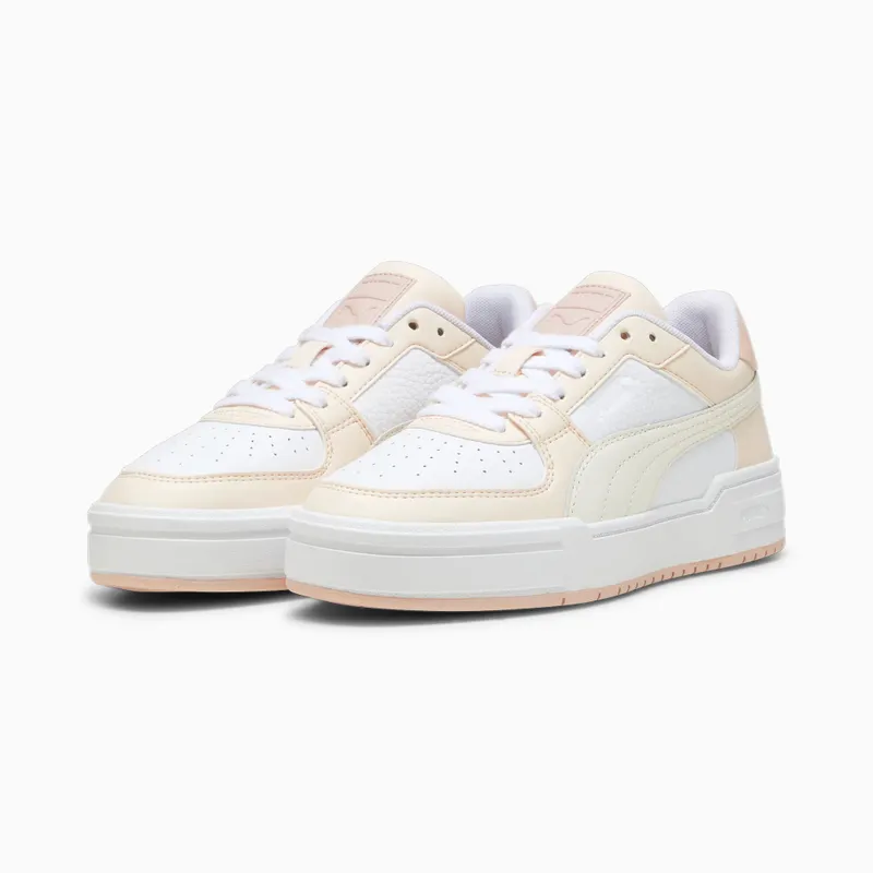 Puma CA Pro damessneakers Wit/Roze/Groen (394749-06)