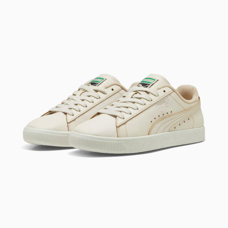 Puma Clyde Coffee Wit (397240-01)