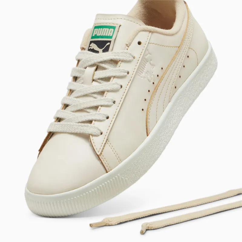 Puma Clyde Coffee Wit (397240-01)