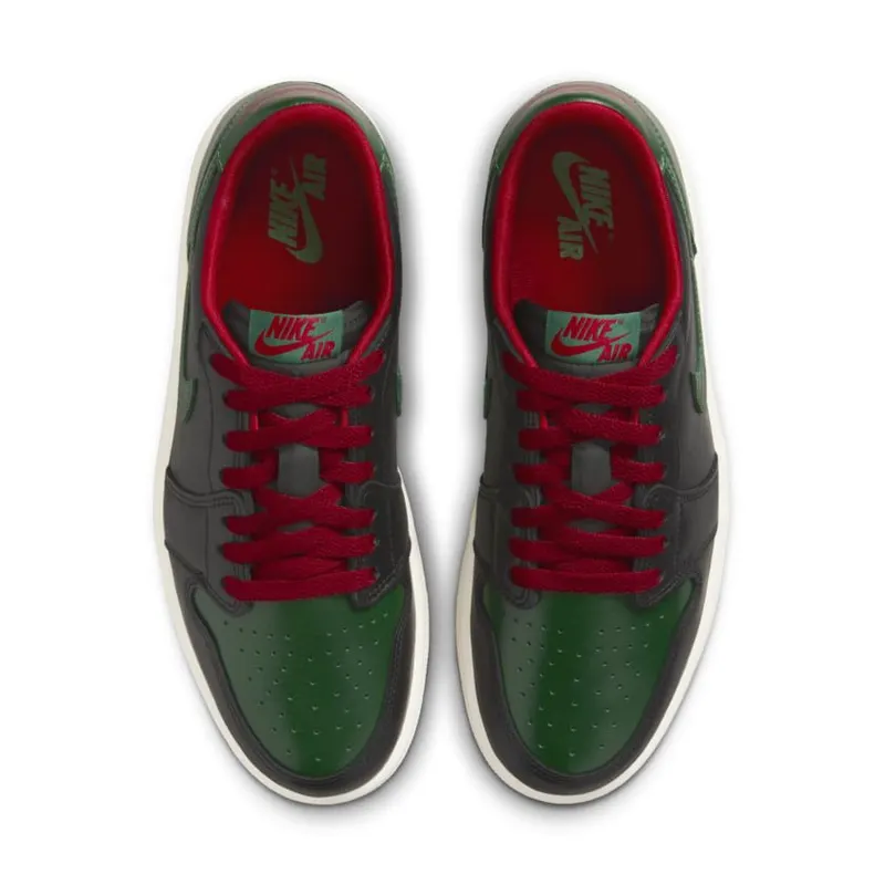 Air Jordan 1 Low OG ‘Black/Gorge Green’ ‘Black and Gorge Green’ (CZ0775-036)