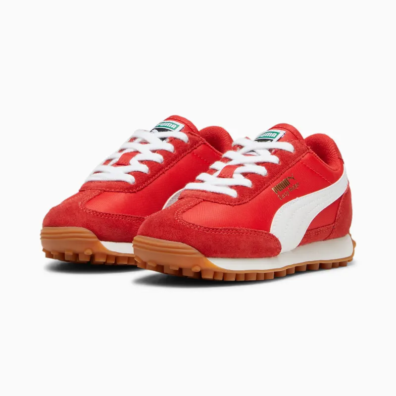 Puma Easy Rider Vintage Wit/Rood (399372-01)