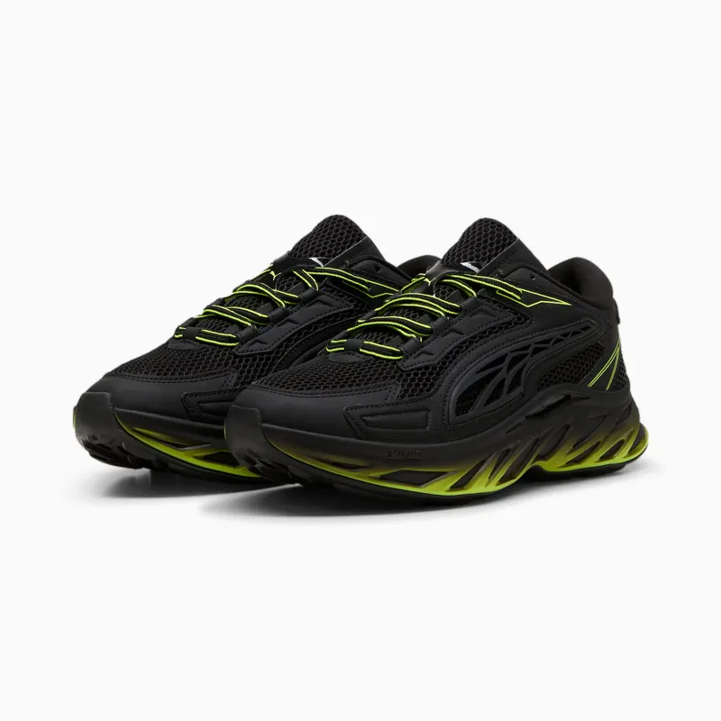Puma Exotek NITRO™ racesneakers Zwart/Groen (395340-01)
