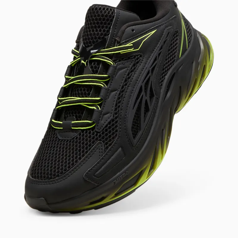 Puma Exotek NITRO™ racesneakers Zwart/Groen (395340-01)