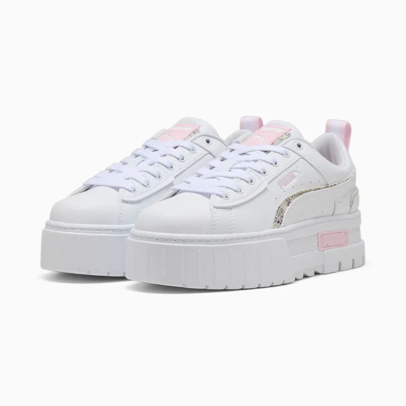Puma Mayze Anidescent Wit/Roze (399156-01)