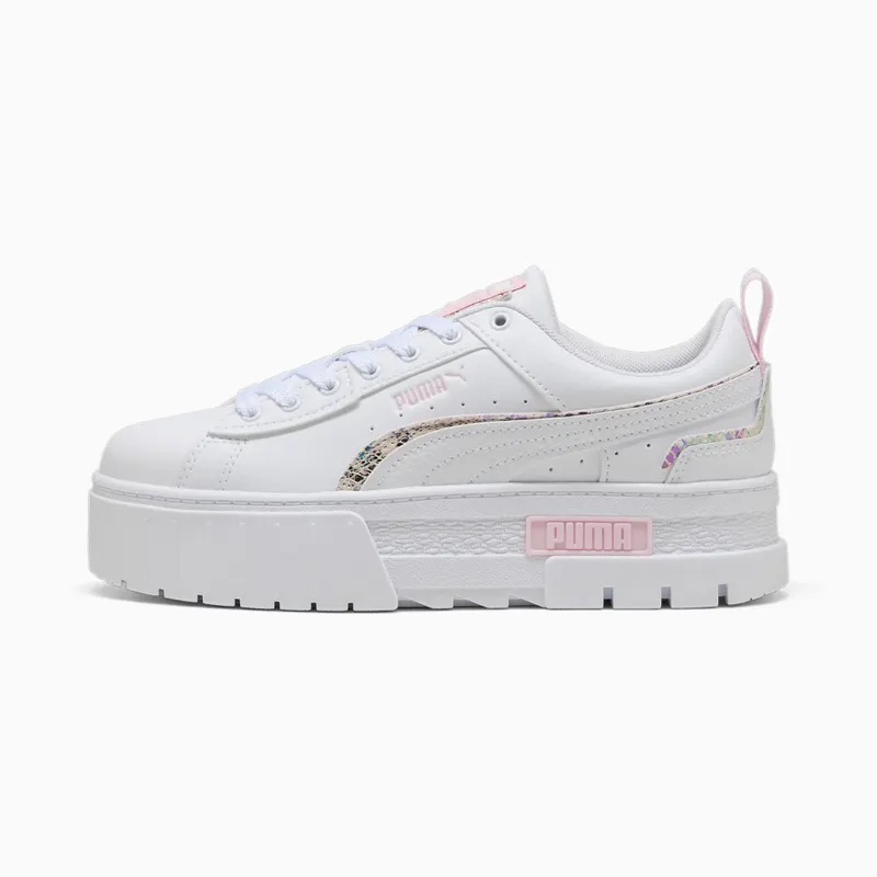 Puma Mayze Anidescent Wit/Roze (399156-01)