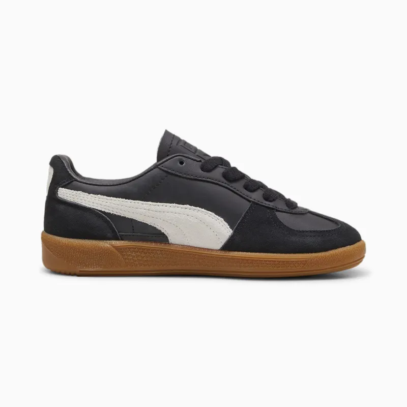 Puma Palermo leren Grijs/Zwart (397275-03)