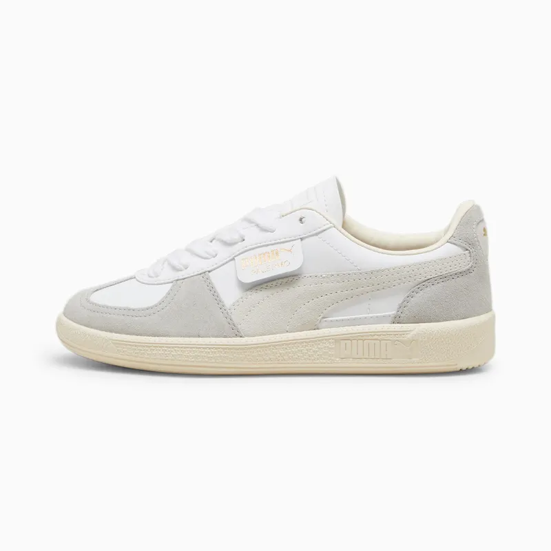 Puma Palermo leren Wit/Grijs/Rood (397275-02)