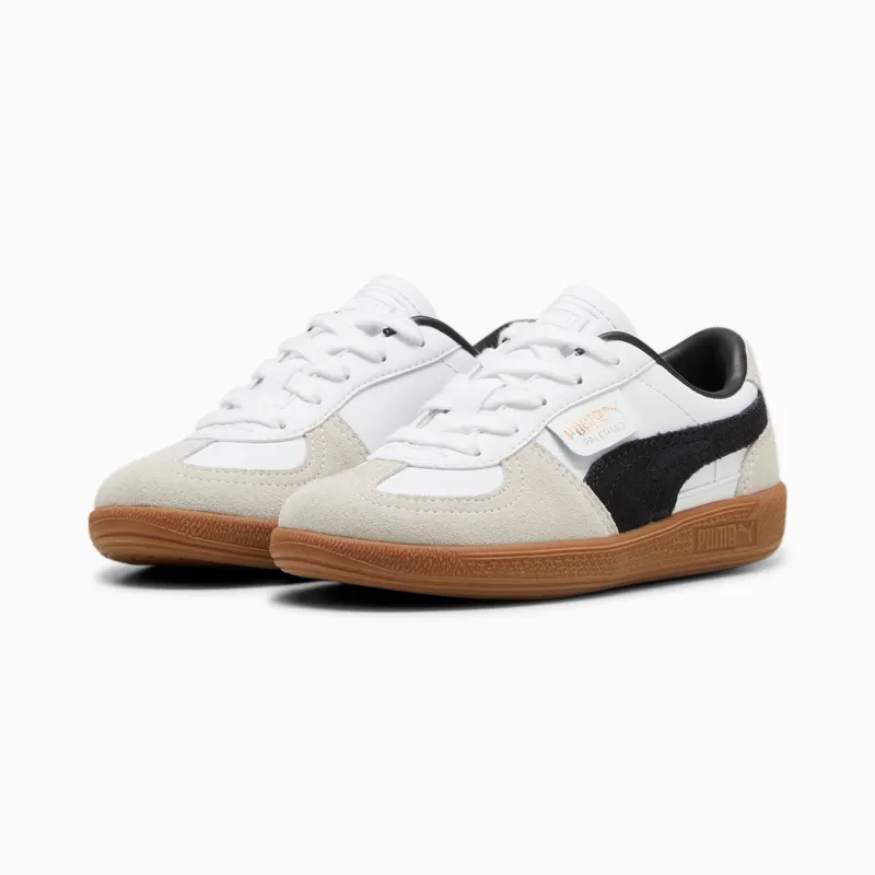 Puma Palermo leren Wit/Grijs (397276-01)