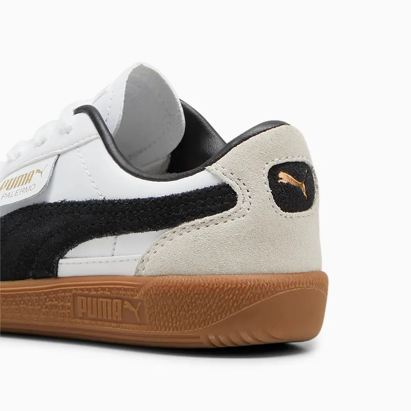 Puma Palermo leren Wit/Grijs (397276-01)