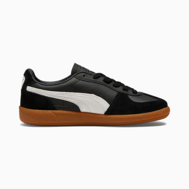 Puma Palermo leren Grijs/Zwart (397647-03)