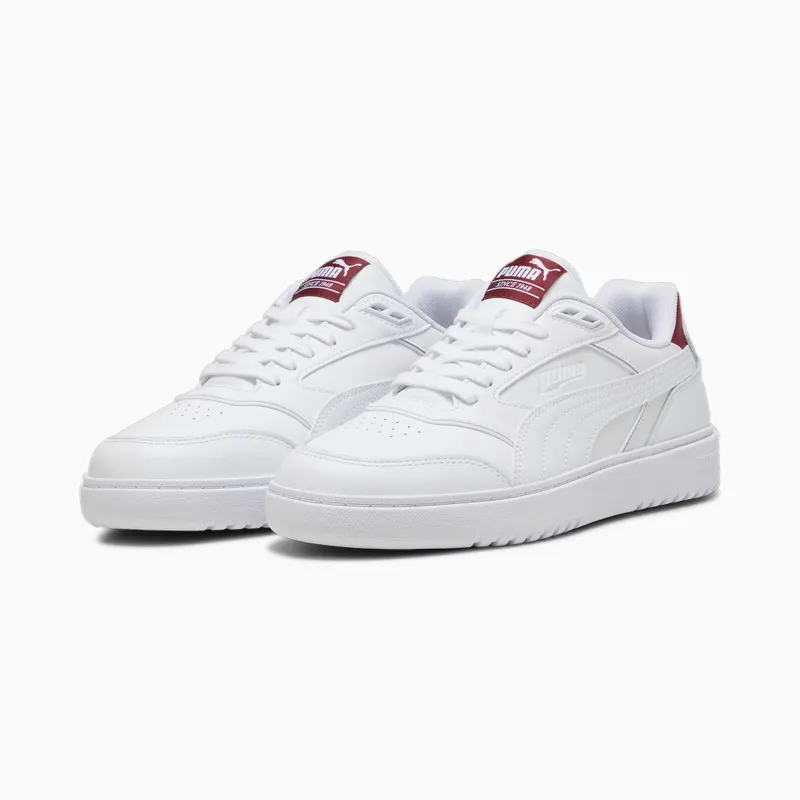 Puma Doublecourt Wit/Rood (393284-15)