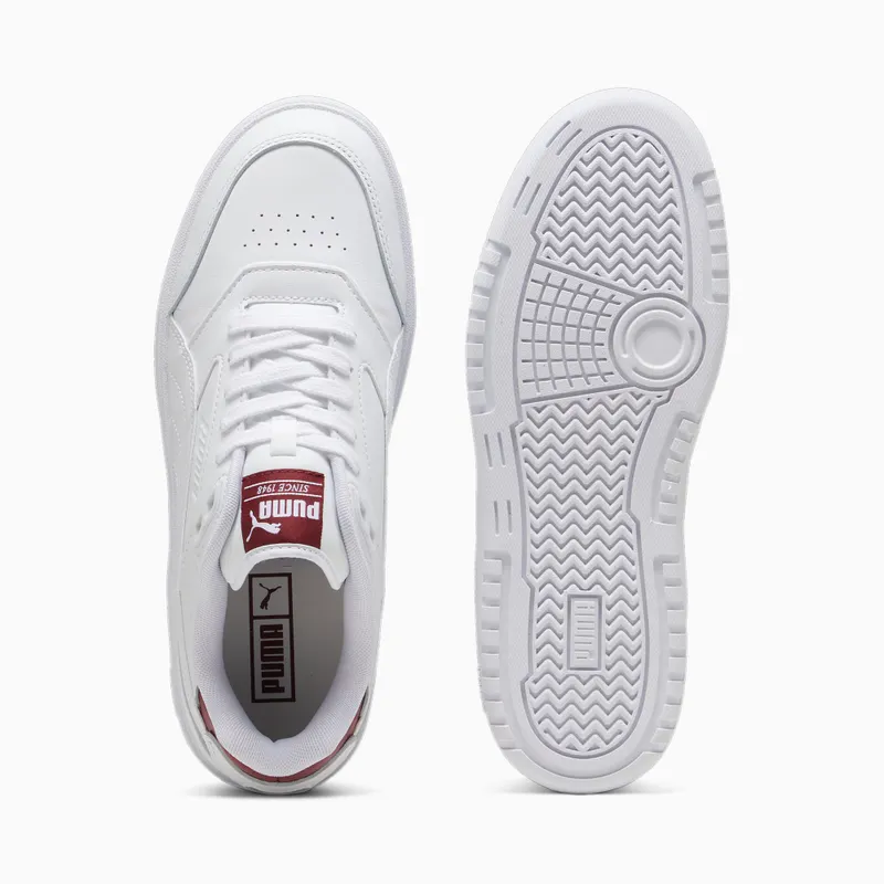 Puma Doublecourt Wit/Rood (393284-15)