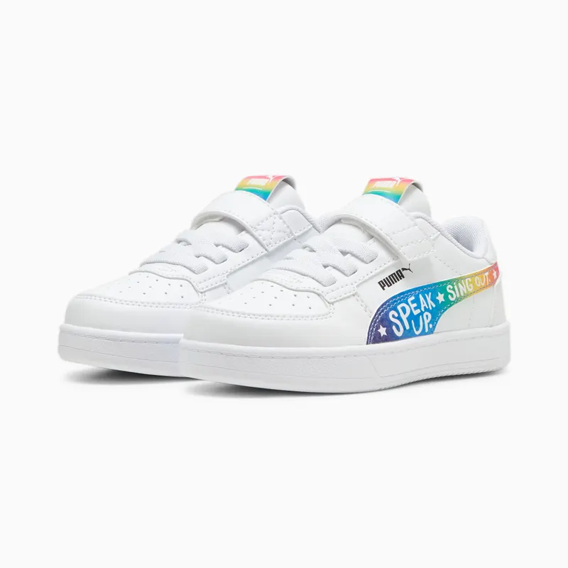 Puma x TROLLS Caven 2.0 Wit/Rood (396535-01)