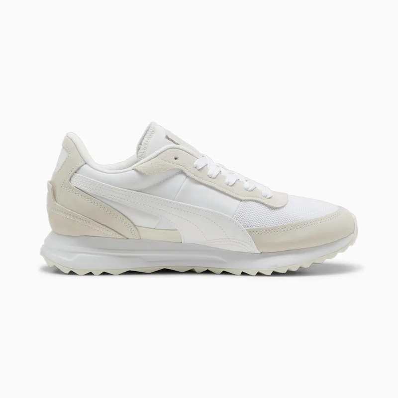 Puma Road Rider van suède Wit/Grijs (397377-05)