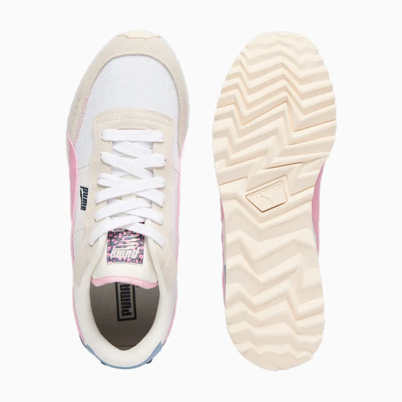 Puma Road Rider Suede Thunder uniseks Blauw/Roze/Wit (399440-01)
