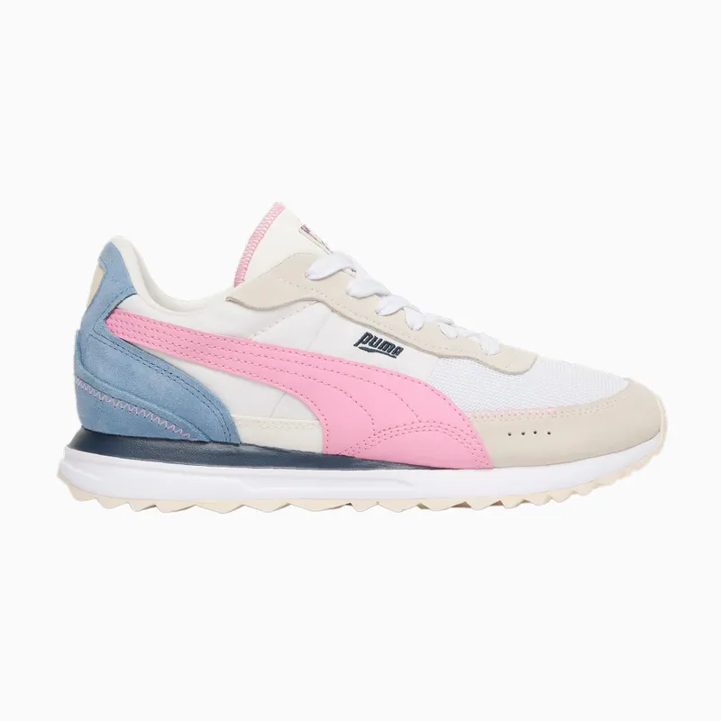 Puma Road Rider Suede Thunder uniseks Blauw/Roze/Wit (399440-01)