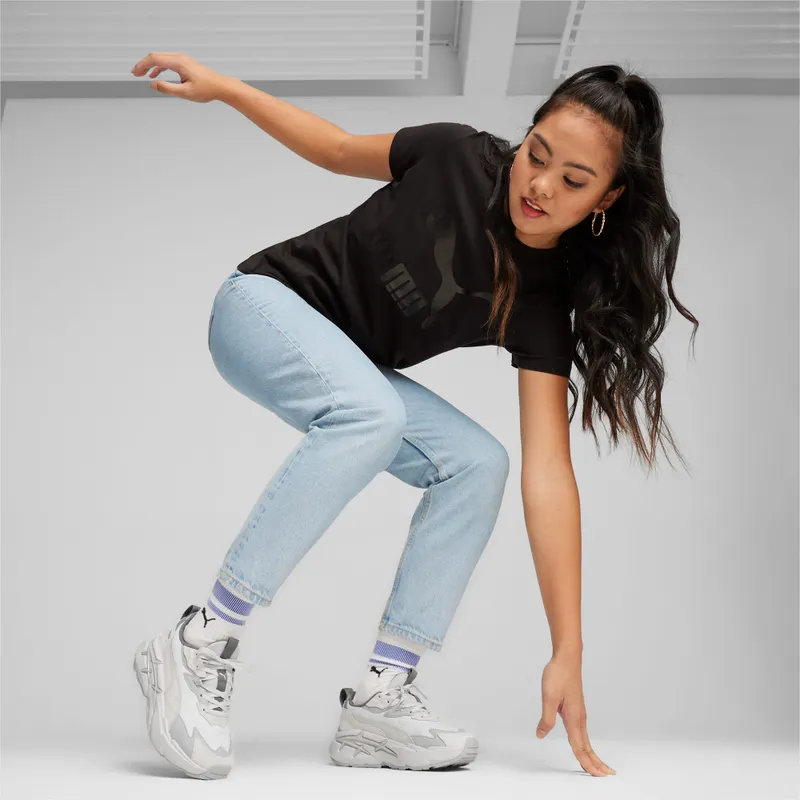Puma Spina NITRO Tonal damessneakers Grijs (393782-05)