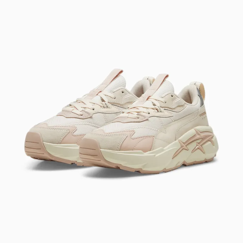 Puma Spina NITRO Tonal damessneakers Roze/Groen (393782-06)