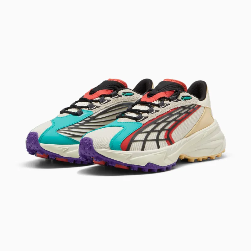 Puma Spirex ‘Icons of Speed’ Groen/Rood/Bruin (396501-01)