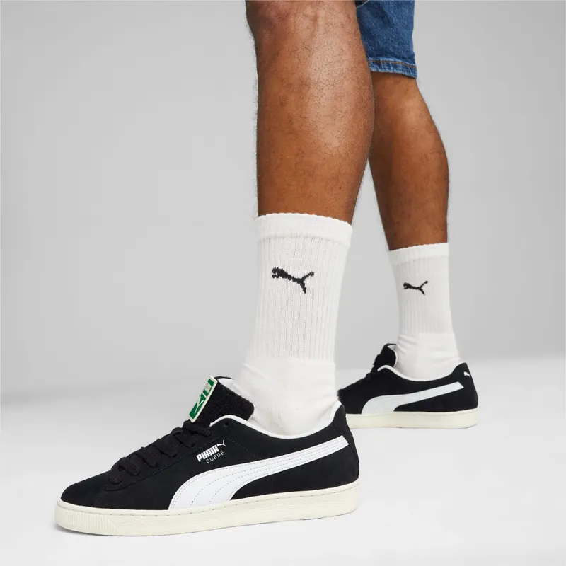 Puma Suede Patch Wit/Zwart (395388-03)