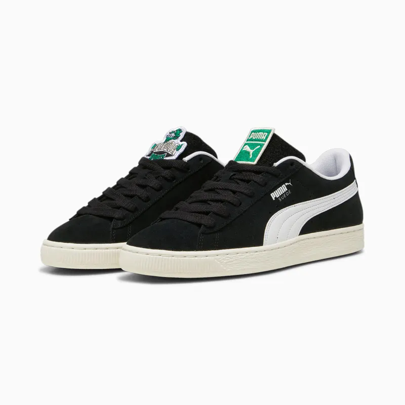 Puma Suede Patch Wit/Zwart (395388-03)
