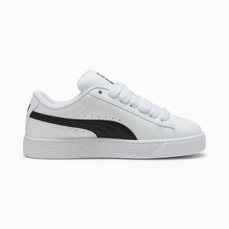 Puma Suede XL leren uniseks Wit/Zwart (397255-02)