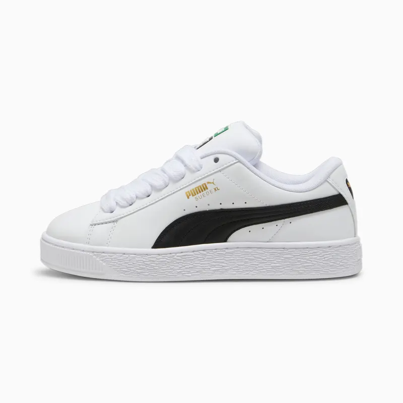 Puma Suede XL leren uniseks Wit/Zwart (397255-02)