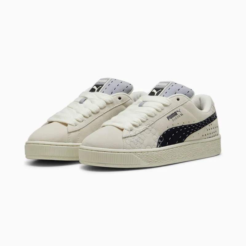 Puma Suede XL Skate uniseks Grijs/Wit (395777-02)
