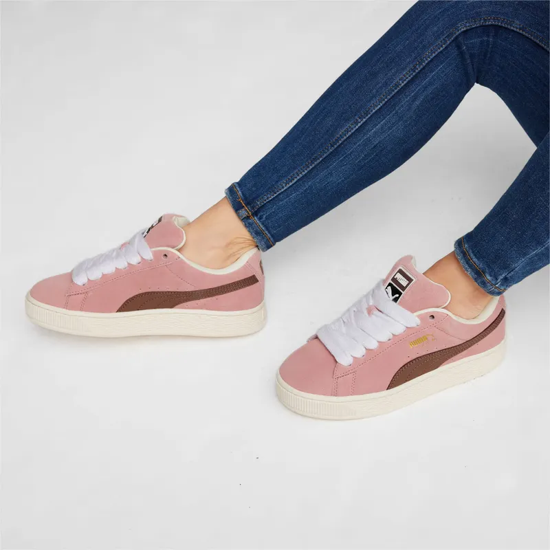 Puma Suede XL uniseks Roze/Wit (395205-11)