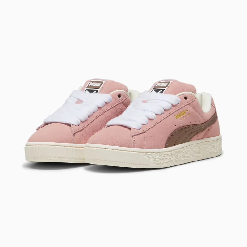 Puma Suede XL uniseks Roze/Wit (395205-11)