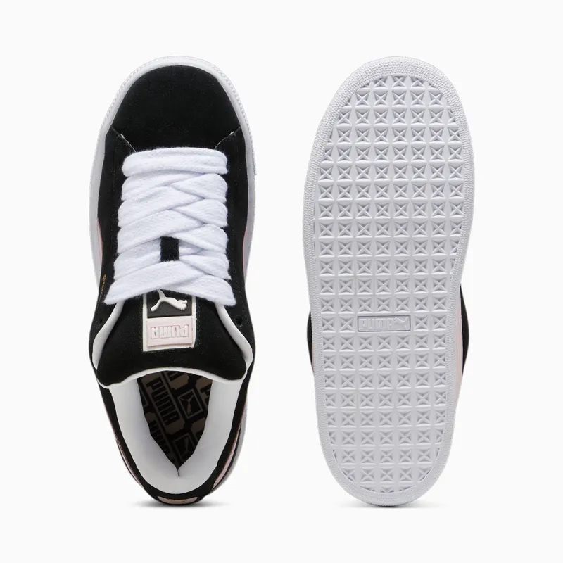 Puma Suede XL uniseks Wit/Roze/Zwart (395205-04)
