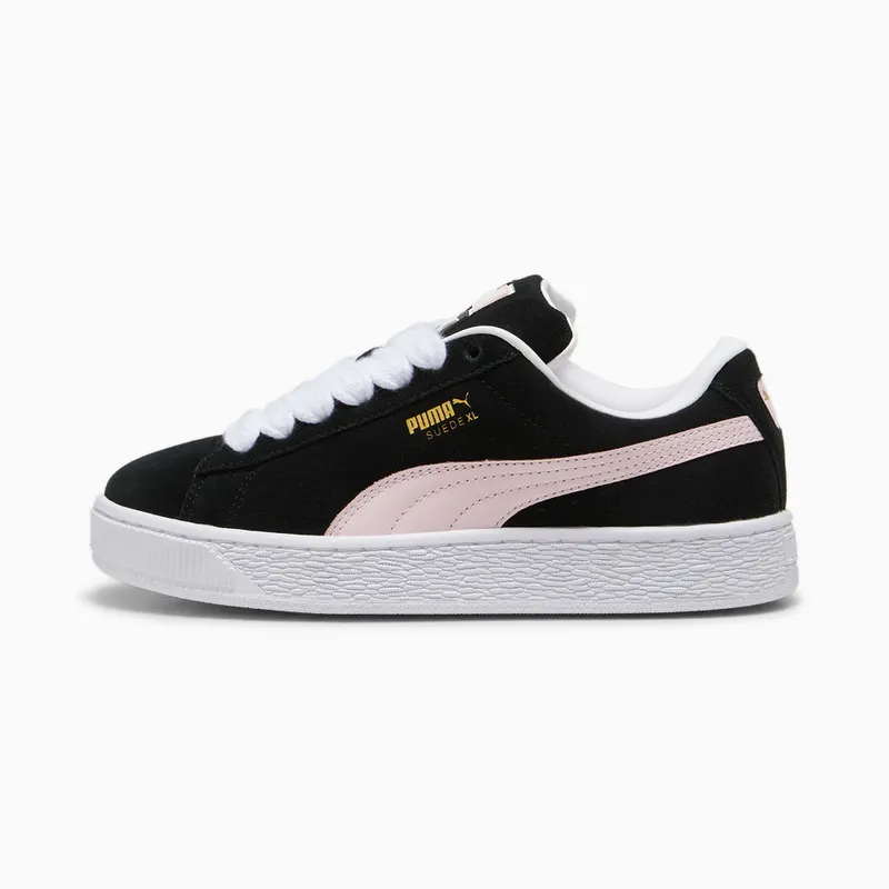 Puma Suede XL uniseks Wit/Roze/Zwart (395205-04)