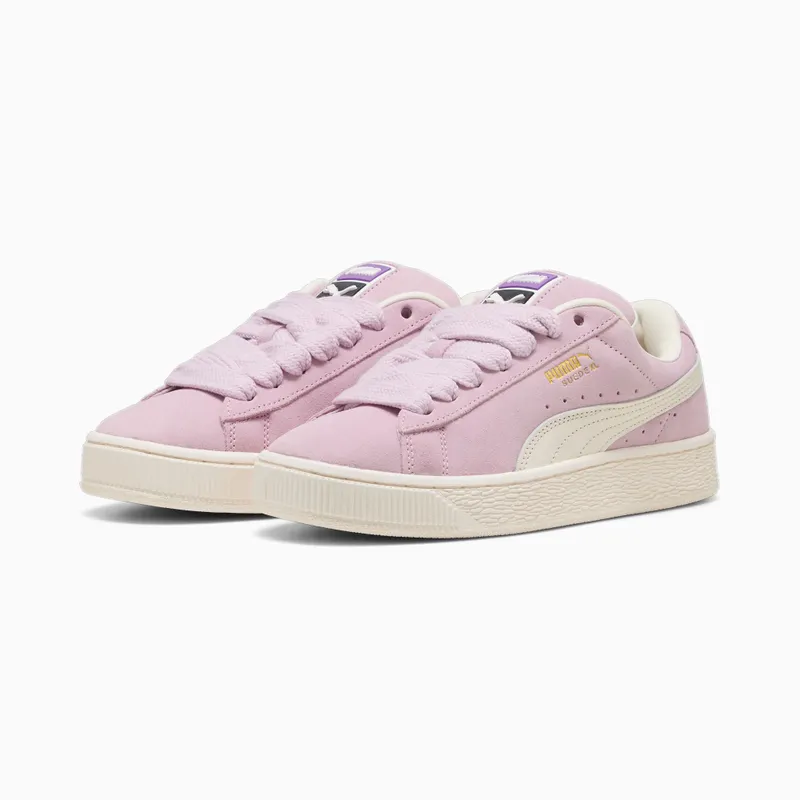 Puma Suede XL Wit/Paars (397648-08)