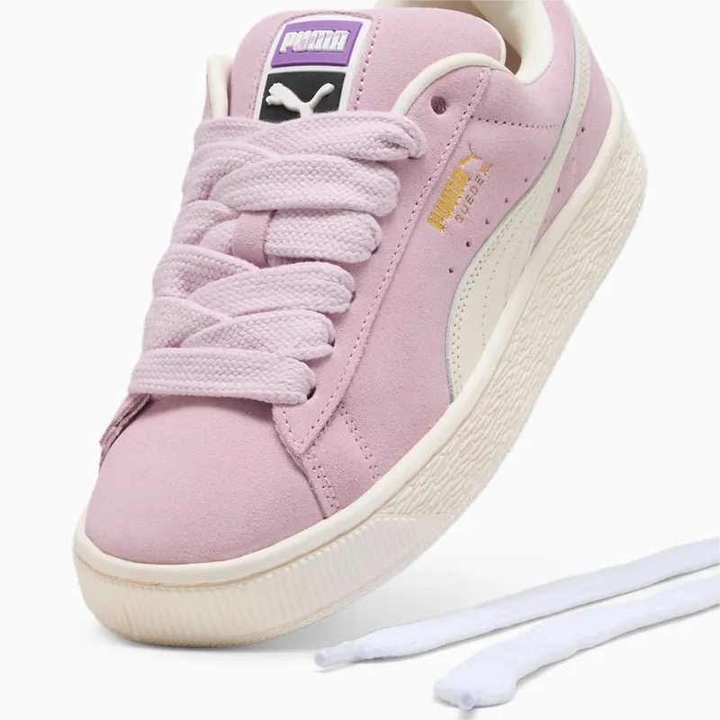 Puma Suede XL Wit/Paars (397648-08)