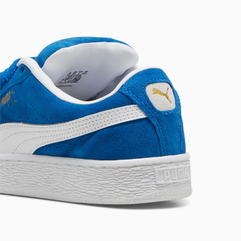 Puma Suede XL Wit/Blauw (397648-01)