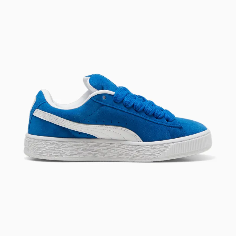 Puma Suede XL Wit/Blauw (397648-01)