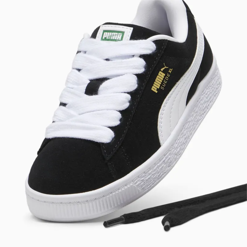 Puma Suede XL Wit/Zwart (396578-02)