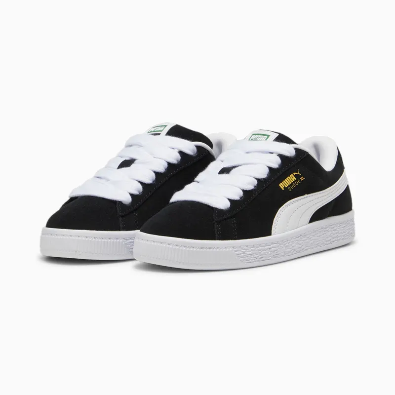 Puma Suede XL Wit/Zwart (396578-02)