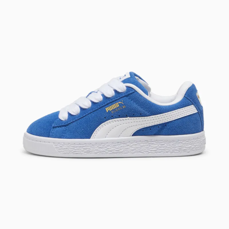 Puma Suede XL Wit/Blauw (396578-01)