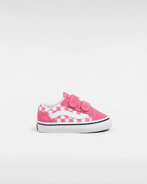 VANS Old Skool Met Klittenband Roze (VN0009RCCHL)